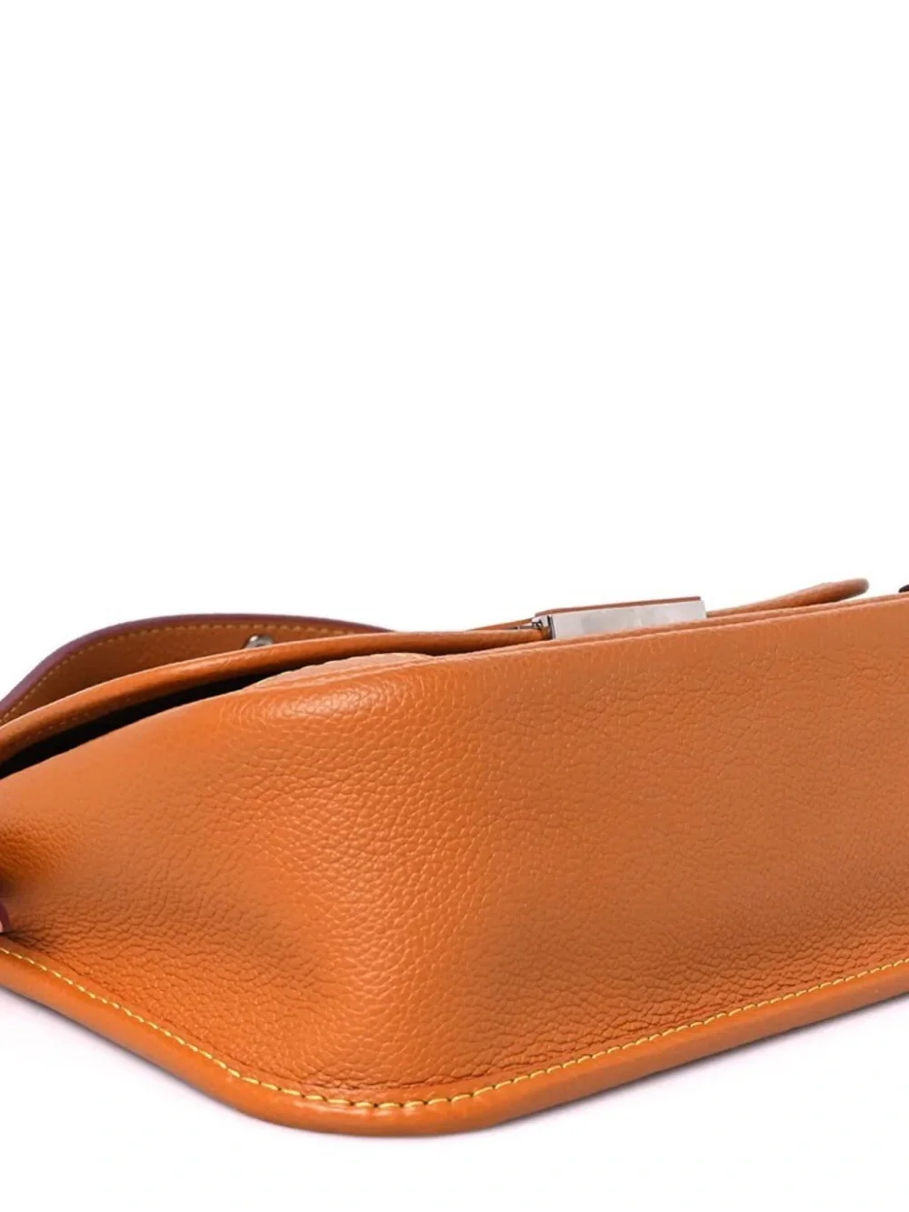 Louis Vuitton Orange/Tan Epi Leather Crossbody with LV Logo - Picture 4 of 8